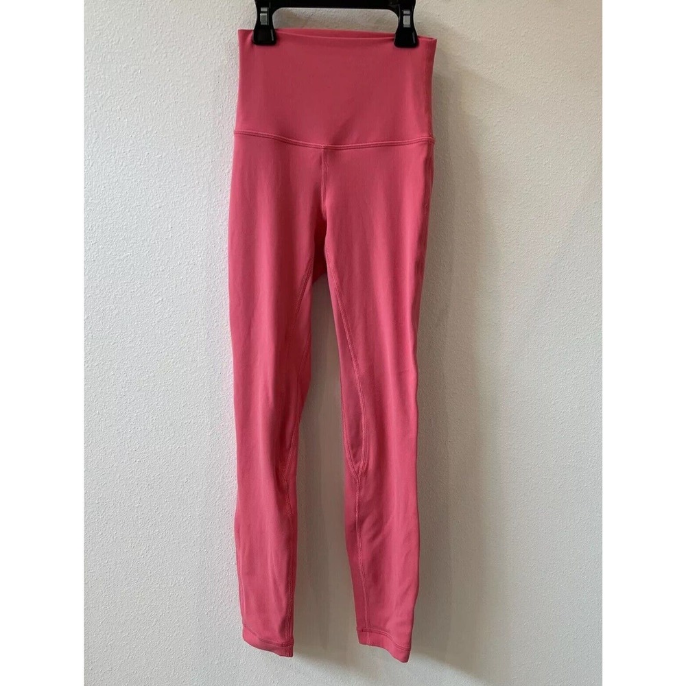 Lululemon Align HR Pant 25”L Guava Pink GUPI 25” Size 0